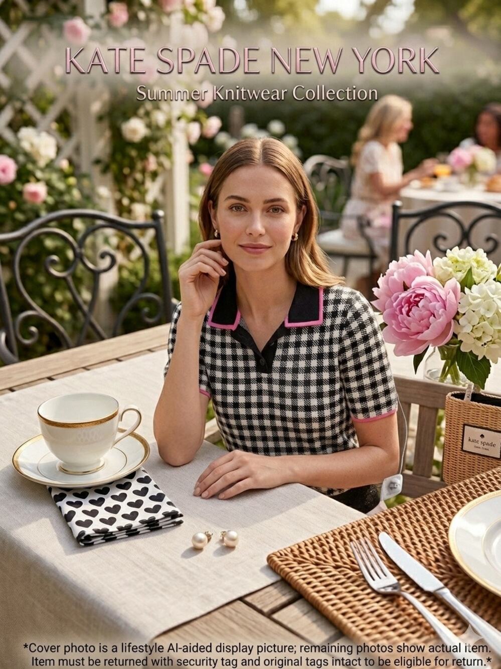 Kate Spade New York Summer Polo Sweater
